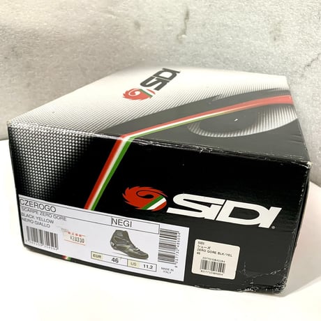 SIDI シディ　ゼロゴア　ウィンターシューズ　ブラック／イエロー　各サイズ 在庫限り