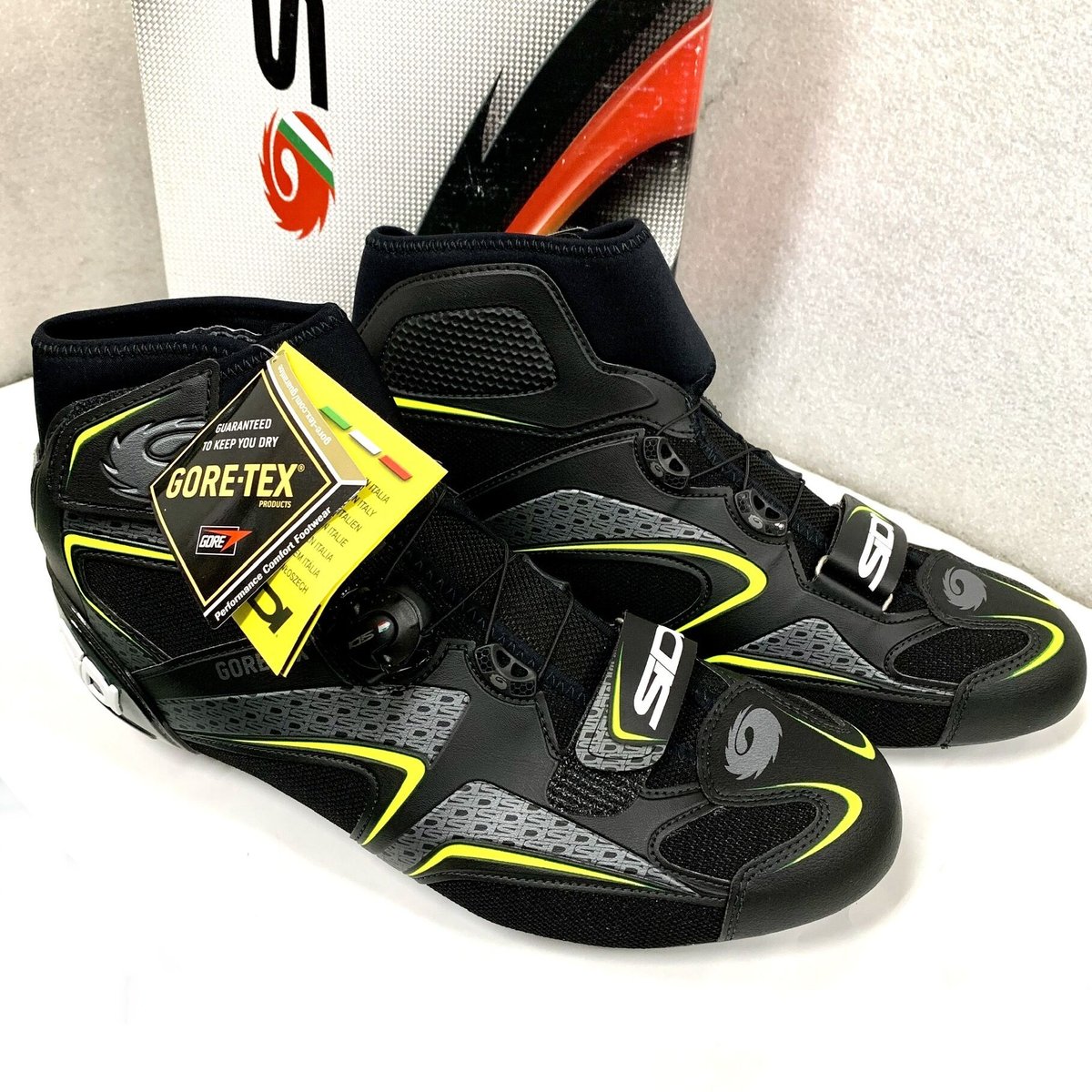 SIDI クリンチングシューズ ブラック/レッド44 SIDI クリンチングシューズ ブラック/レッド44