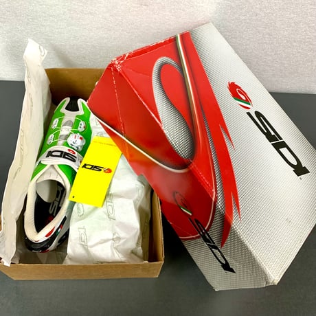 SIDI シューズ　MTB DRAKO SRS CARBON VERNICE　グリーン/ホワイト　42サイズ
