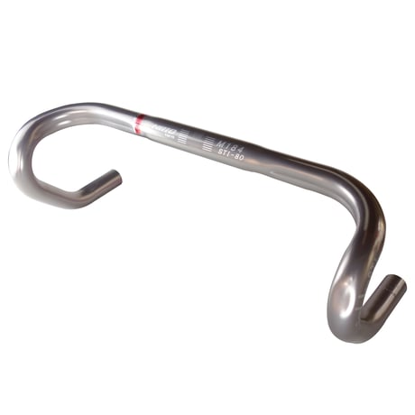 【デッドストック】日東　M184STI-80 ハンドルバー　チタンカラー　26.0　380mm
