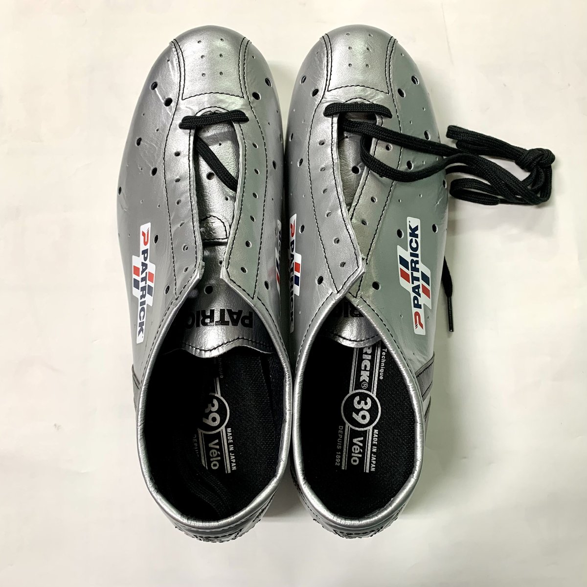 PATRICK パトリック POULIDOR ビンディングシューズ C1314 シルバー 39