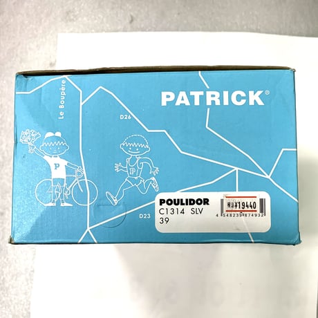 PATRICK パトリック POULIDOR ビンディングシューズ C1314 シルバー 39サイズ