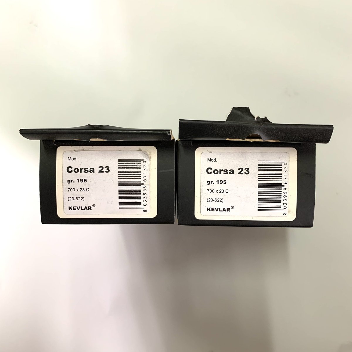 VELOFLEX CORSA 23 WOタイヤ 700x23c ブルー/ブラック 2本セット