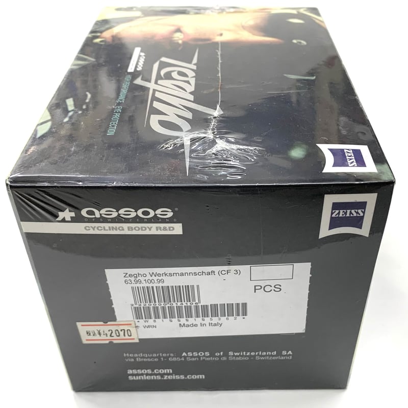ASSOS Zegho アソス ゼゴー Werksmannschaft CF3 未開封品 | ASSOS Zegho アソス ゼゴー Werksmannschaft CF3 未開封品 |