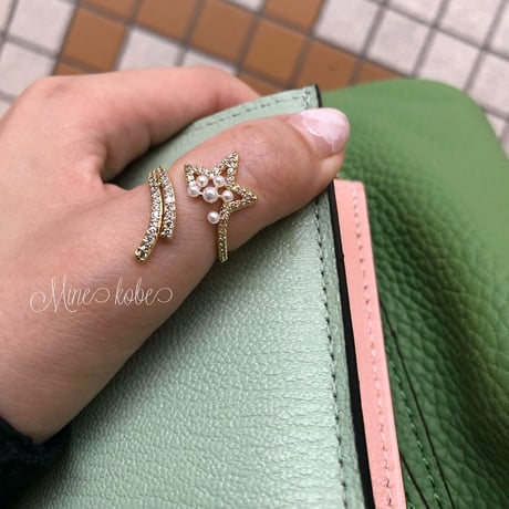 【14k】star ring