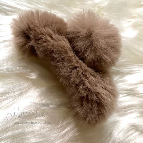 fur hair clip