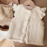 【kids】fake fur reversible 2way vest