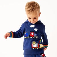 【kids】animal train hoodie