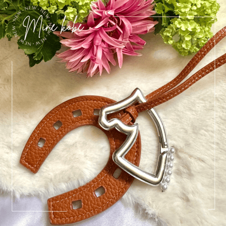 【MINEkobe original】horse pearl charm