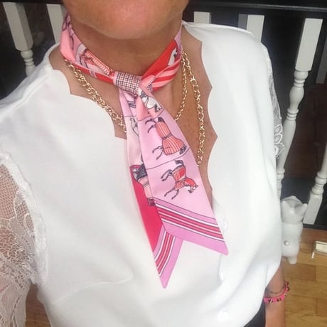horse scarf tie
