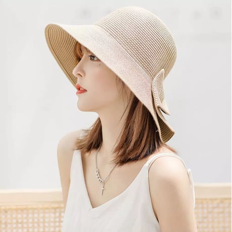 【即納可能】ribbon straw hat【送料無料】