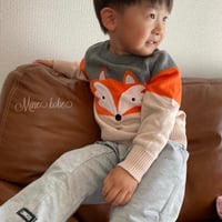 【kids】Fox knit