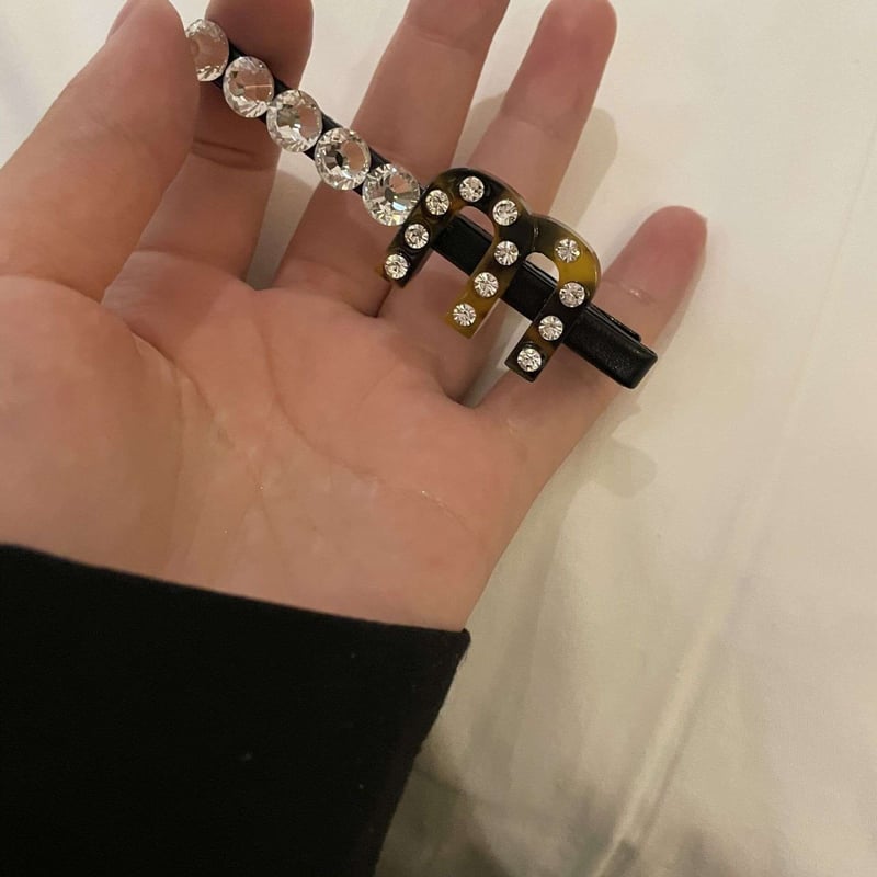 M initial bijou hairpin | MINE kobe
