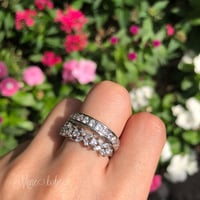 2type zirconia pave ring