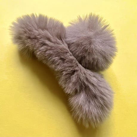 fur hair clip