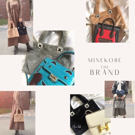 【minekobe original】jolie fake far bag【送料無料】