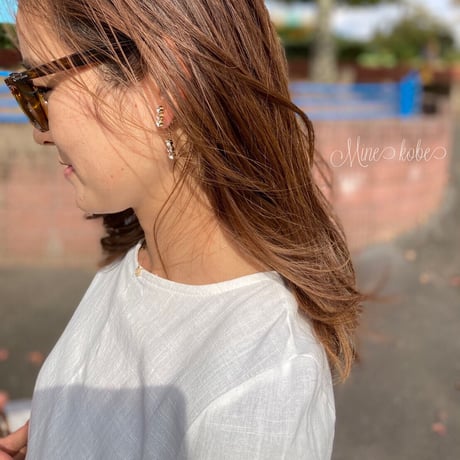 stone bijou back catch pierce