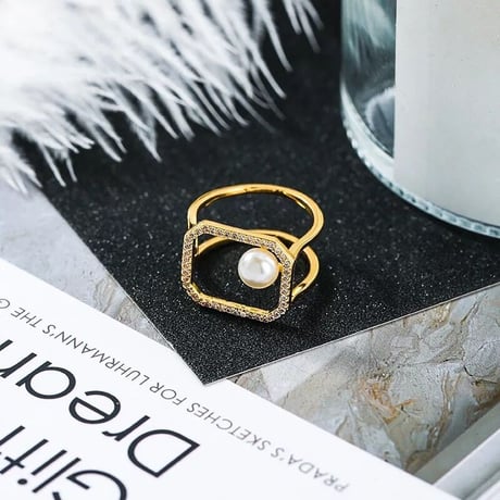 pearl bijou 2type ring