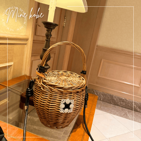 【MINEkobeオリジナル】jolie bijou basket bag