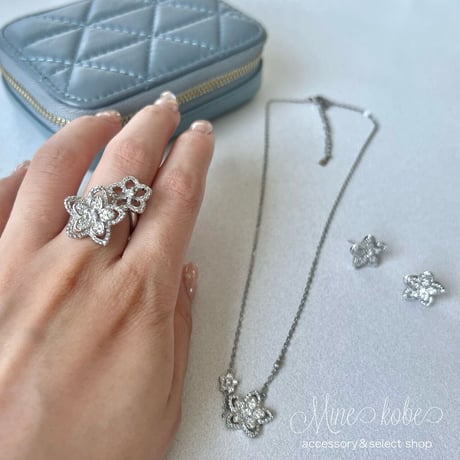 zirconia twin flower pierce