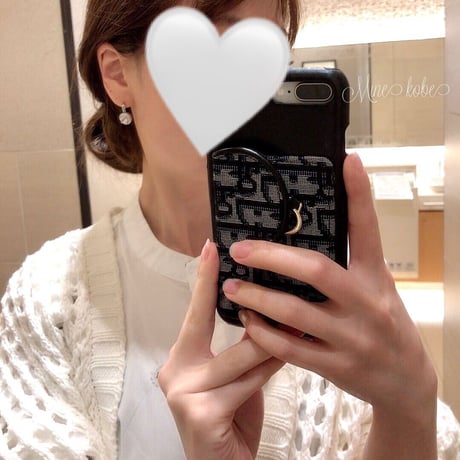 【silver925】MOISSANITE diamond circle pierce