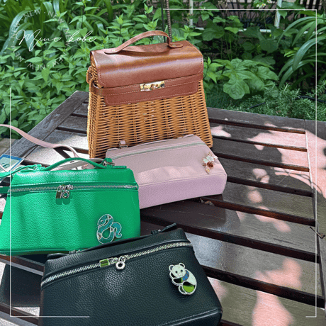 【MINEkobeオリジナル】animal charm 2way mini bag