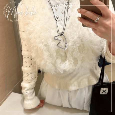 【MINEkobe original】horse pearl charm