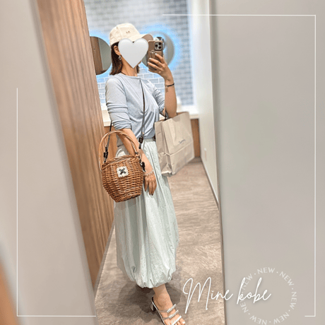 【MINEkobeオリジナル】jolie bijou basket bag