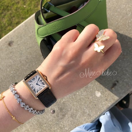 papillon bijou shell ring