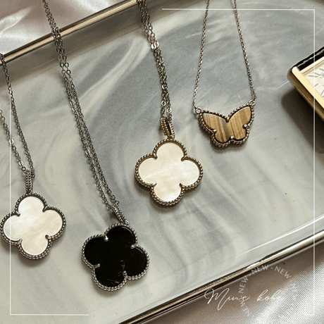 【MINEkobeオリジナル】papillon motif necklace