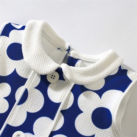 【kids】Flower one-piece