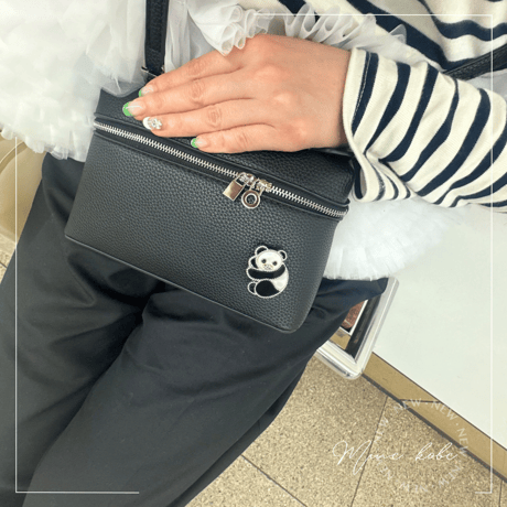 【MINEkobeオリジナル】animal charm 2way mini bag