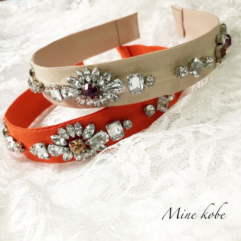 カラフルビジューコットンカチューシャ | MINE kobe カラフルビジューコットンカチューシャ | MINE kobe