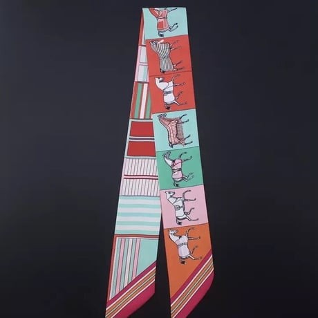horse scarf tie