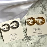 circle hoop metal pierce