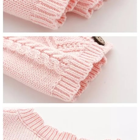【 baby】knit rompers set