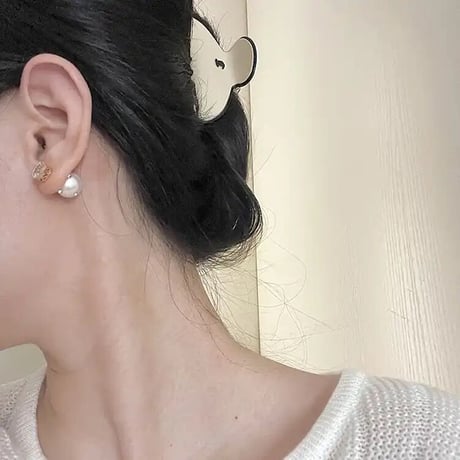 back catch pearl bijou pierce