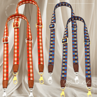 【MINEkobeオリジナル】initial check shoulder belt strap