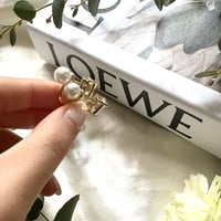 【silver925】2way bijou and pearl pierce