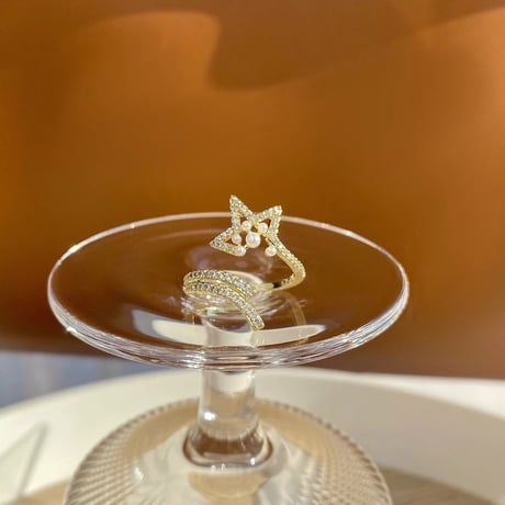 【14k】star ring