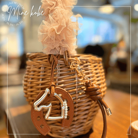 【MINEkobeオリジナル】jolie bijou basket bag