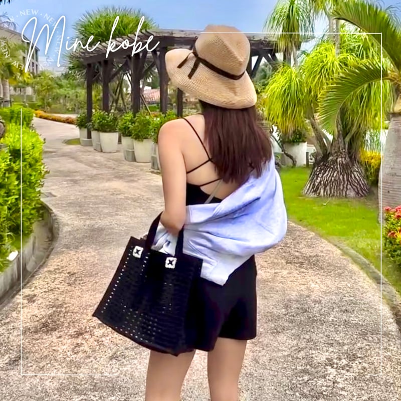 MINEkobe original】mesh bijou bag | MINE kobe