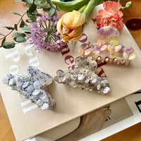 flower hair clip