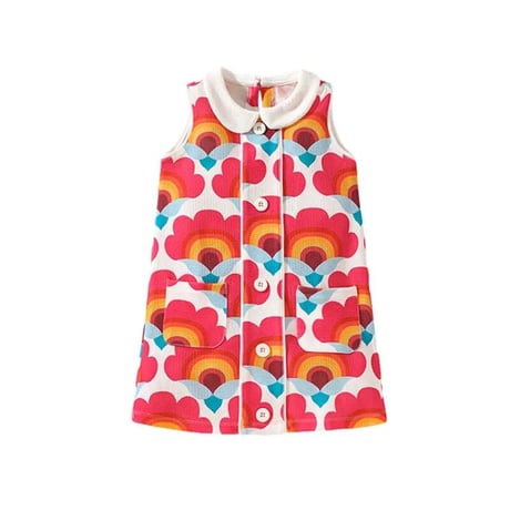【kids】Flower one-piece