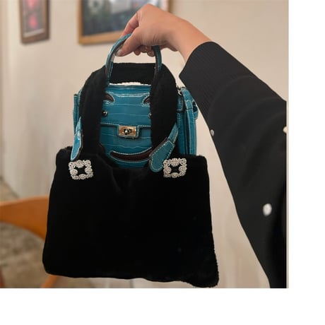 【minekobe original】jolie fake far bag【送料無料】