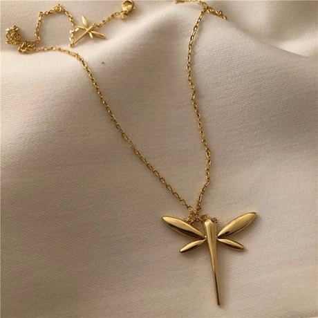 【silver925】Dragonfly necklace