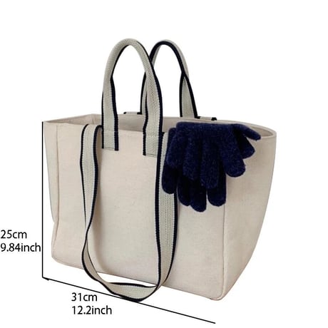 【MINEkobe original】initial canvas tote bag
