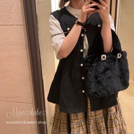 【minekobe original】jolie fake far bag【送料無料】