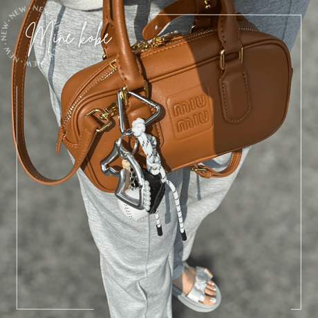 【MINEkobe original】original charm soft puff bag