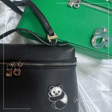【MINEkobeオリジナル】animal charm 2way mini bag